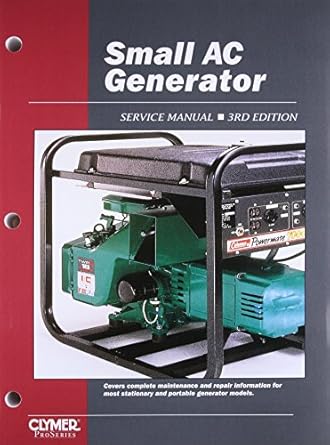 proseries small ac generator service repair manual vol 1 1st edition intertec 0872884678, 978-0872884670