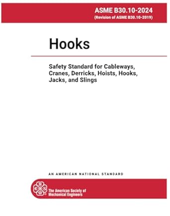 asme b30 10 2024 hooks 1st edition the american society of mechanical engineers 0791876934, 978-0791876930