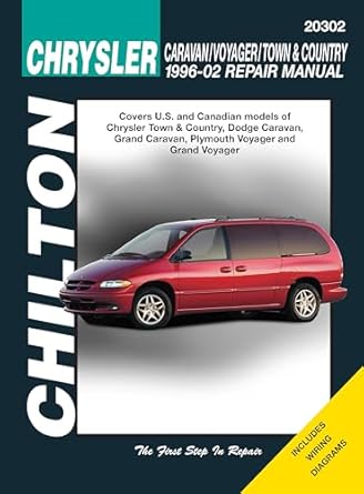 chrysler caravan/voyager/townandcountry 1996 2002 repair manual 1st edition chilton 1563925605, 978-1563925603