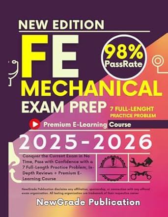 fe mechanical exam prep 2025 2026 conquer the current exam in no time pass with confidence with a 7 full
