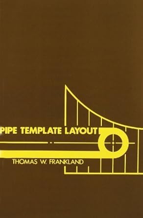 pipe template layout by thomas w frankland 1st edition mcgraw hill b019ne7x4y