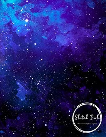 sketch book 120 blank pages 8 5x11 watercolor space design sketching drawing and creative doodling 1st