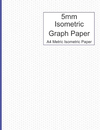 5mm isometric graph paper a4 metric isometric paper 1st edition blue jay press b09djclr93, 979-8460631667