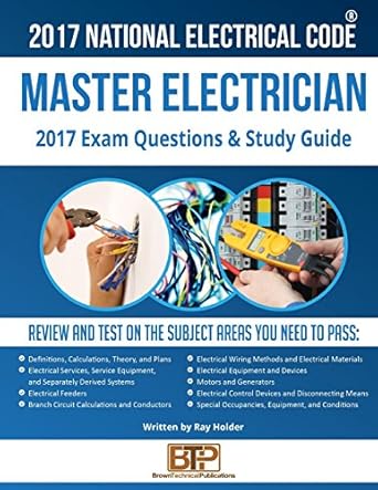 2017 master electrician exam questions and study guide 1st edition ray holder 1945660759, 978-1945660757