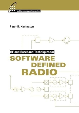 rf and baseband techniques for software defined radio 1st edition peter b kenington b001jxhiuc
