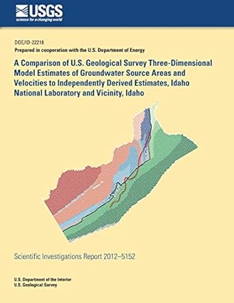 a comparison of u s geological survey three dimensional model estimates of groundwater source areas and