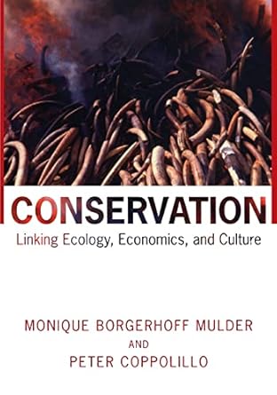 conservation linking ecology economics and culture 1st edition monique borgerhoff mulder ,peter coppolillo