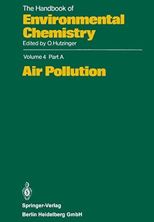 air pollution 1st edition h van dop ,p fabian ,h gusten ,j m hales ,a wint b01j7hki44, 978-3540392224