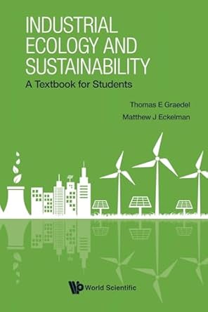 industrial ecology and sustainability a textbook for students 1st edition thomas e graedel ,matthew j