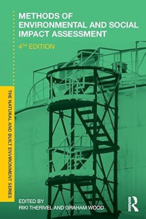 methods of environmental and social impact assessment 1st edition peter morris ,riki therivel ,graham wood