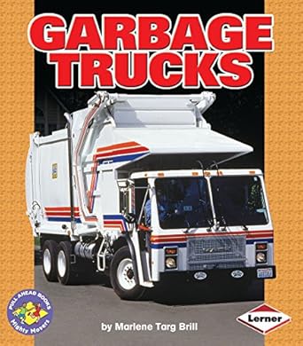 garbage trucks 1st edition marlene targ brill 0822523817, 978-0822523819
