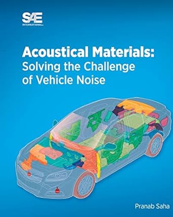 acoustical materials solving the challenge of vehicle noise 1st edition pranab saha 0768080843, 978-0768080841