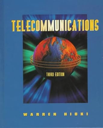 telecommunications 1st edition warren hioki 0136320430, 978-0136320432