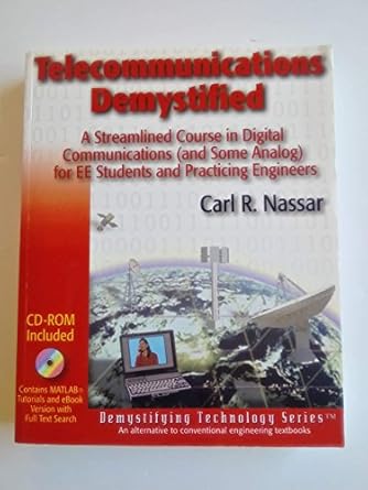 telecommunications demystified 1st edition carl r nassar 1878707558, 978-1878707550