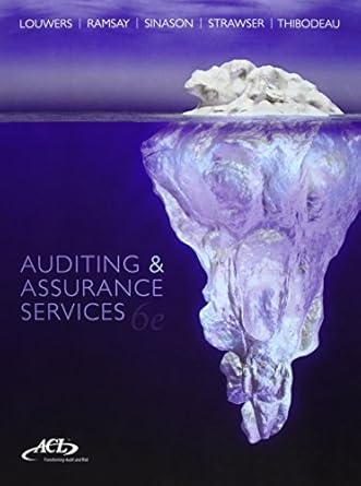 auditing and assurance services 1st edition ph d louwers, timothy j ,allen d ph d blay ,ph d sinason, david h