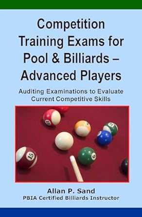 competition training exams for pool and billiards advanced players auditing examinations to evaluate