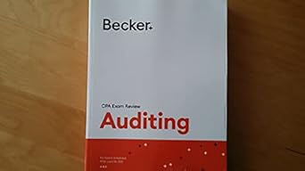 becker cpa exam review auditing aud v4 0 for exams scheduled after june 30 2021 1st edition becker