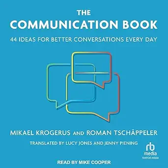 the communication book 44 ideas for better conversations every day 1st edition mikael krogerus ,roman