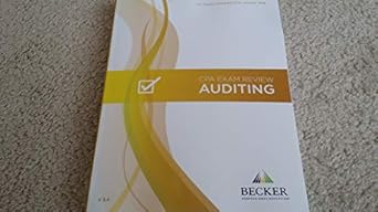 becker cpa auditing for exam scheduled after june 30 2019 v 3 4 1st edition becker professional education
