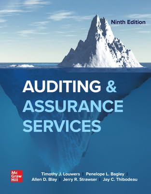 loose leaf for auditing and assurance services 1st edition timothy j louwers ,penelope bagley ,allen blay