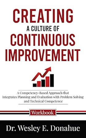 creating a culture of continuous improvement a competency based approach that integrates planning and