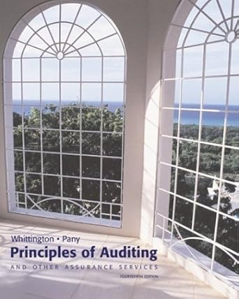 mp principles of auditing w/ internal control/what is sarbanes oxley/pw 1st edition ray whittington ,kurt