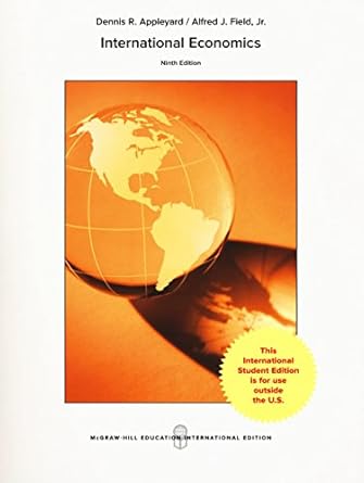 international economics 1st edition alfred field 1259251365, 978-1259251368