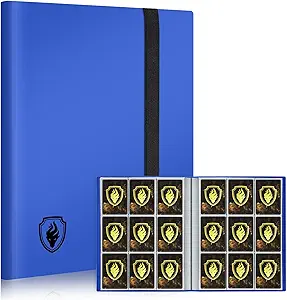 396 pockets trading card binder 9 pocket premium collector album for standard cards side loading collection