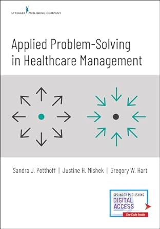 applied problem solving in healthcare management 1st edition sandra potthoff phd ,justine mishek mha ,gregory