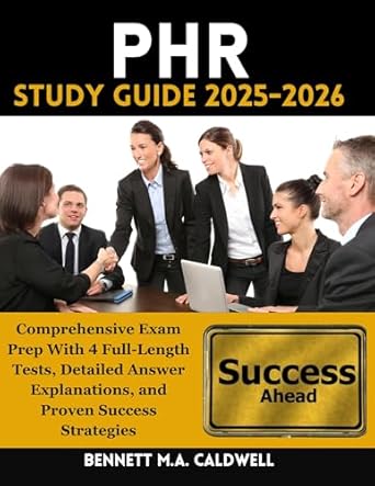 phr study guide 2025 2026 comprehensive exam prep with 4 full length tests detailed answer explanations and