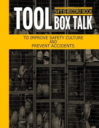 tool box talk site record book company safety and toolbox meeting log for workplace operations improving