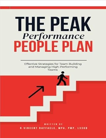 the peak performance people plan 1st edition r vincent raffaele b0f1v14rnq