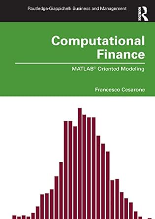 computational finance matlab oriented modeling 1st edition francesco cesarone b08b459bcr, 978-1000168976