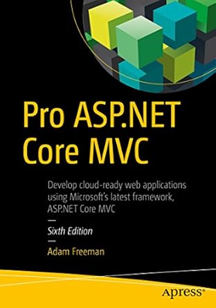 pro asp net core mvc 1st edition adam freeman b01lwjze37, 978-1484203972