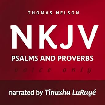 voice only audio bible new king james version nkjv psalms and proverbs 1st edition thomas nelson b0dnnkmnmj,