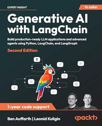 generative ai with langchain build production ready llm applications and advanced agents using python