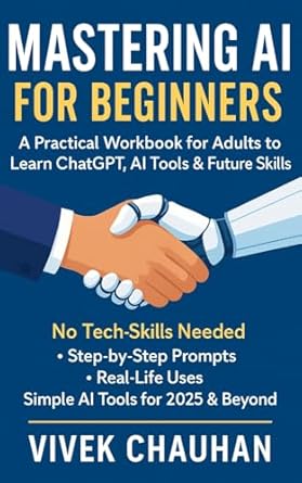 mastering ai for beginners a practical workbook for adults to learn chatgpt ai tools and future skills no