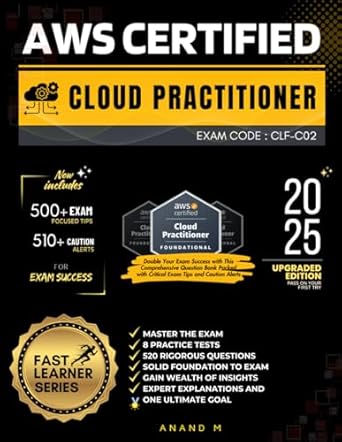 aws certified cloud practitioner master the latest exam 8 practice tests 520 meticulously crafted questions