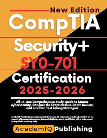 comptia security+ sy0 701 certification 2025 2026 all in one comprehensive study guide to master