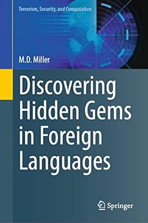 discovering hidden gems in foreign languages 1st edition m d miller b0bsglbhlf, 978-3031184796
