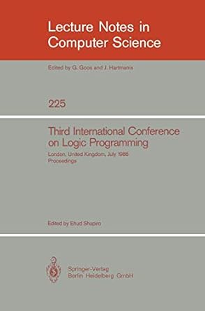 third international conference on logic programming imperial college of science and technology london united