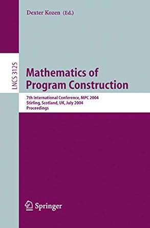 mathematics of program construction 7th international conference mpc 2004 stirling scotland uk july 12 14