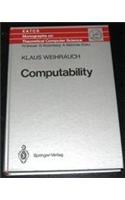 computability 1st edition k weihrauch 0387137211, 978-0887376108