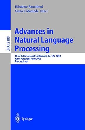 advances in natural language processing third international conference portal 2002 faro portugal june 23 26