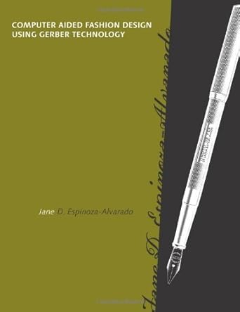 computer aided design using gerber technology 1st edition jane d espinoza alvarado b0086xlkp2