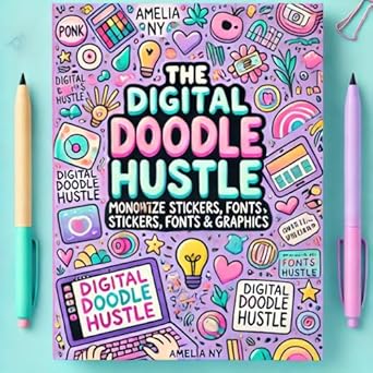 the digital doodle hustle monetize stickers fonts and graphics 1st edition amelia ny b0f7gk33t9