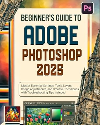 beginners guide to adobe photoshop 2025 master essential settings tools layers image adjustments and creative