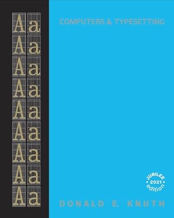 computers and typesetting volume a the texbook 1st edition donald knuth b0d383b3bt, 978-0137494170