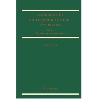 handbook of philosophical logic volume 14 v 14 author x september 2007 1st edition  b00f4i5y5y