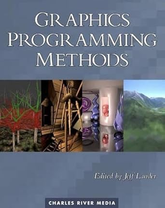 graphics programming methods 1st edition jeff lander 1584502991, 978-1584502999
